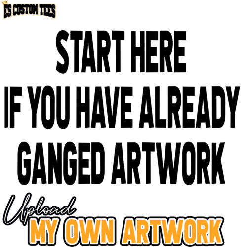 DTF Upload Gang Sheet Artwork